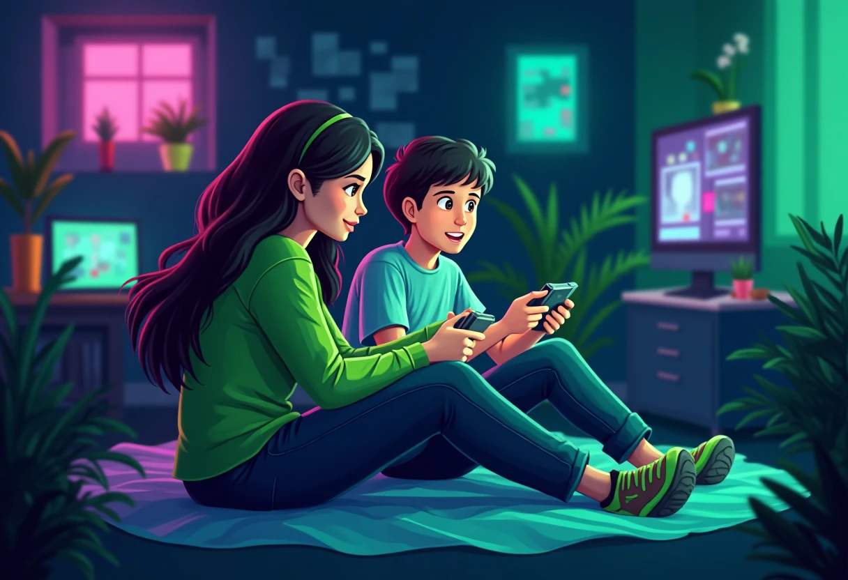 Gamers evaluando apps de Roblox