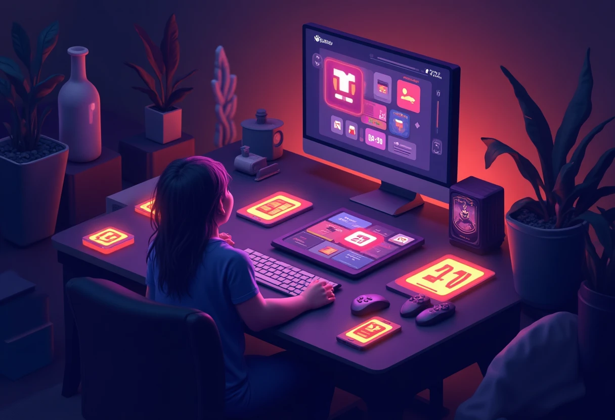 Íconos de apps de Roblox con estética de gremio