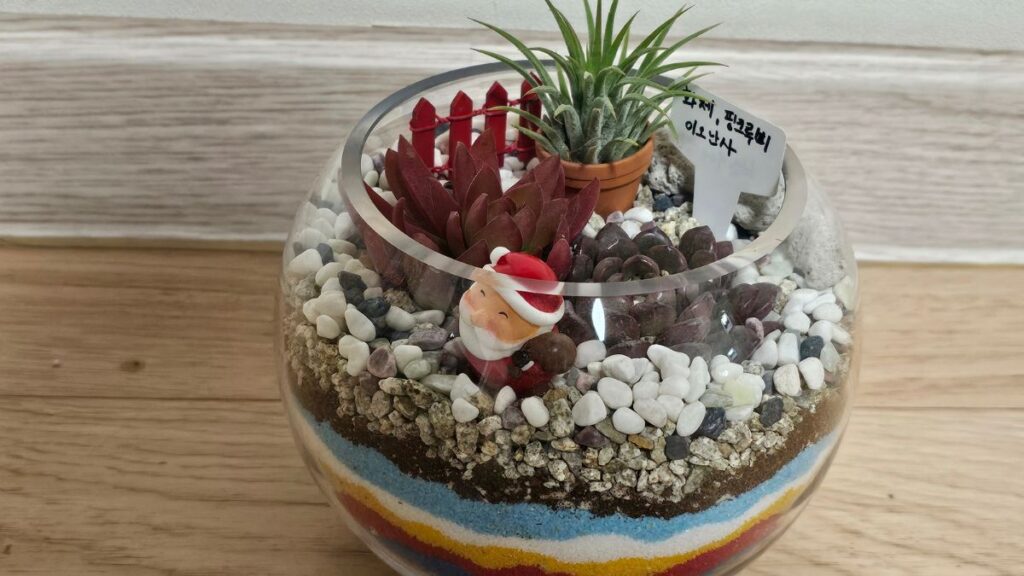 Using Colored Sand to Add Visual Interest to Terrariums